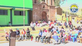 PASTOR LEONCIO PACO - MENSAJE EN QUECHUA - FIESTA ESPIRITUAL VILLAPATA 2024