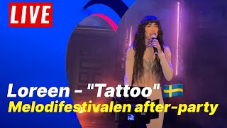 🚨 LIVE! Loreen - "Tattoo" (Afterparty) | Евровидение 2023