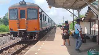 EP9 รวมรถไฟเข้าออกและผ่านสถานีรถไฟท่าช้าง(13 ต.ค 2567)