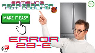 Samsung Refrigerator Error Code 23 E: How to Fix It Fast