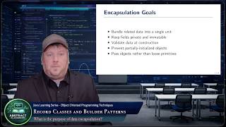 Data Encapsulation - Java Record Classes and Builder Patterns