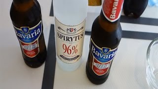 Robimy piwo alkoholowe z bezalkoholowego. Prosta przeróbka piwa za pomocą spirytusu.