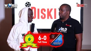 Mamelodi Sundowns 6-0 Mathaithai FC | 👌👌Zwane and Maboe Were Something Else | Junior Khanye