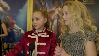 The Greatest Showman Interview Austyn Johnson  Cameron Seely 2