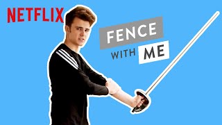 Learn About Fencing with Reed 🤺 Ashley Garcia | Netflix After School