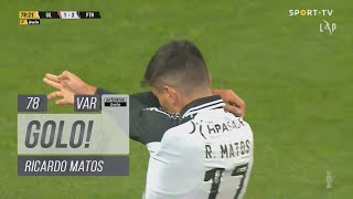 Goal | Golo Ricardo Matos: Gil Vicente 1-(2) Portimonense (Liga 22/23 #12)
