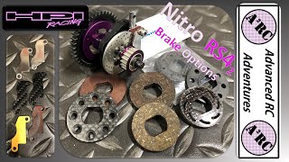 HPI Nitro RS4 2 - Brake Overview - Carbon Fiber vs Fiber Disk