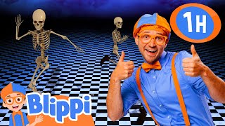 Trick or Treat | Blippi Halloween Cartoons | Moonbug Halloween for Kids