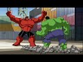 The Avengers vs Red Hulk