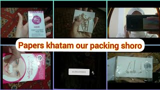 papers khatam our packing shuru || rivaj UK nose strip recomended or not ? || tour packing start ||