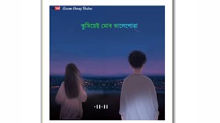 Nijor Tumak Kori Lom || New Assamese Song status2021|Assamese New WhatsApp Status|axom anup