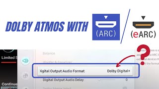 HDMI ARC or eARC - Which is Better for Dolby Atmos Surround Sound?