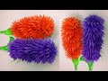 PAPER CRAFT | SIMPLE AND BEAUTIFUL PAPER FLOWER | HOME DECOR | DIY ORIGAMI FLOWERS