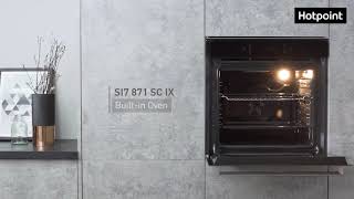 Hotpoint Class 7 SI7 871 SC IX Electric Single Built In Oven