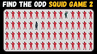 Odd One Out Squid Game 2 Edition – Can You Find It? 🦑🎮🕹