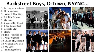 90’s Boybands Greatest Hits NOSTALGIC