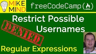 22 Restrict Possible Usernames - Regular Expressions - freeCodeCamp