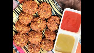 LOBIA KE KABAB | लोबिया कबाब lobia vada | lobia tikki | BLACK-EYED PEAS KEBAB#CHANA DAL kabab vada