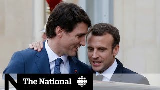 Trudeau and Macron: Friends who agree to disagree