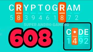 CRYPTOGRAM 608