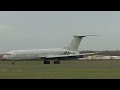 hd video vickers vc10 xv102 xv107 xv101 u0026 xv104 deliveries at bruntingthorpe airfield