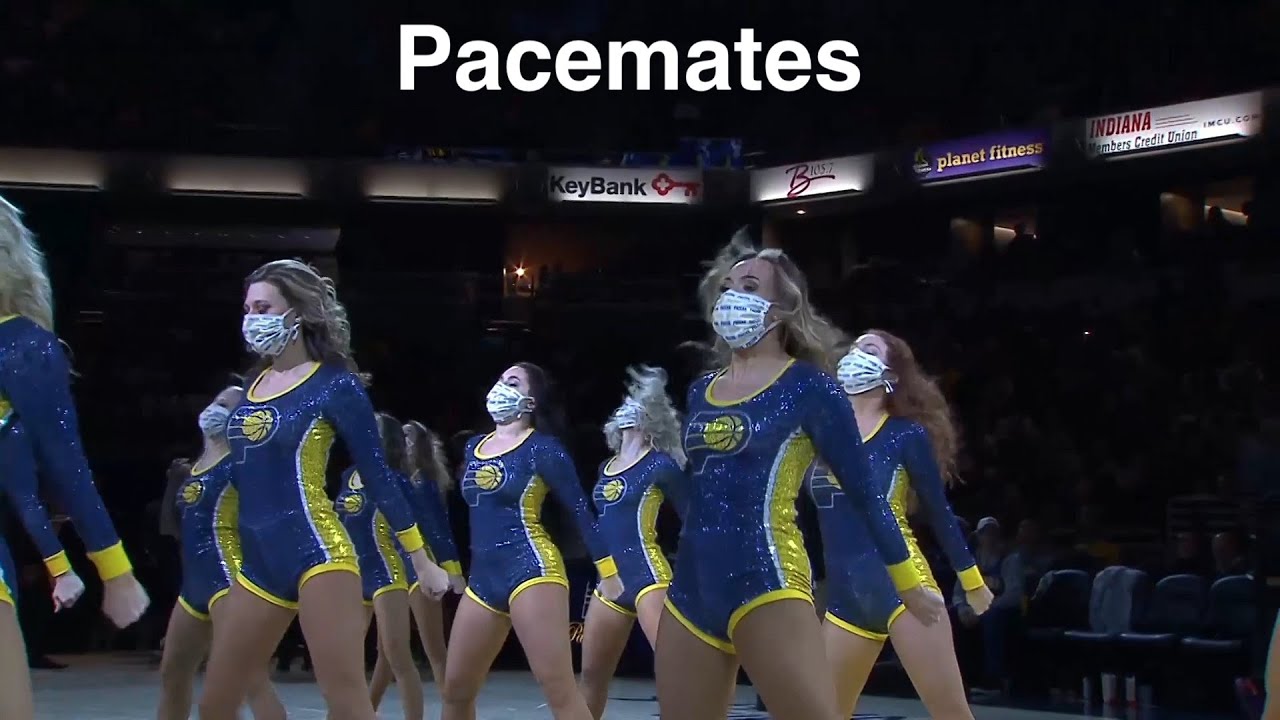 Pacemates (Indiana Pacers Dancers) - NBA Dancers - 12/13/2021 Dance ...