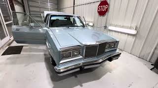 1988 Chrysler Fifth Avenue Interior Reveal!! Literally NEW!!!