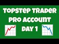 TopStep Trader $150K Combine - Pro Account Day 1