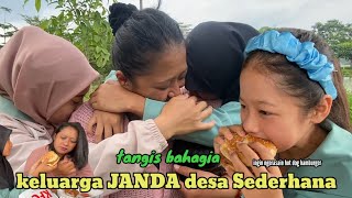 TANGIS BAHAGIA KELUARGA JANDA DESA CANTIK SEDERHANA 😭😭