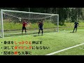 高いボールのローリングダウン【高木式gkトレーニング】