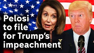 A Christmas impeachment? Pelosi to file charges against Trump