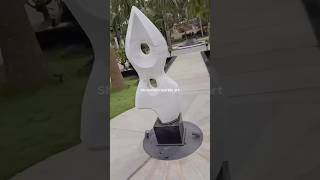 White marble statue and bottom based black granite fixing #blackgranite #statue