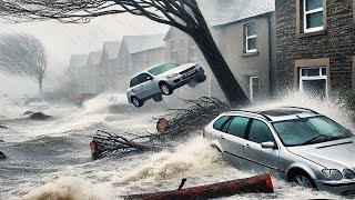 Storm Darragh batters UK and Ireland, 1 dead and hundreds of thousands without power