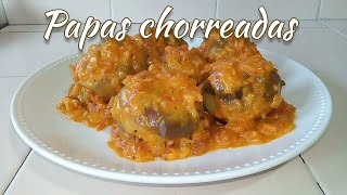 Cómo se hacen las PAPAS CHORREADAS CLÁSICAS 🤤