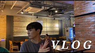 [VLOG] 명동 브이로그 ( 우정여행ㅣ찐친들이랑ㅣ명동피자ㅣ에어비엔비ㅣ씨태번ㅣ신도시ㅣ술먹죽ㅣ국밥ㅣ카페 )