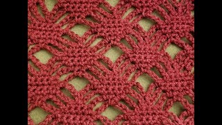 The Stacked Diamonds Stitch Crochet Tutorial!