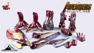 Hot Toys Avengers Infinity War IRON MAN MK L (50) Accessories Set Video Review
