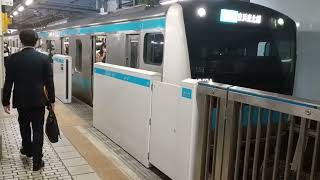 JR東日本E233系1000番台宮サイ159編成1642A京浜東北線各駅停車南浦和行き上野駅(JK30)17時48分発車