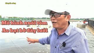 Hiệu quả mô hình nuôi tôm giảm chi phí