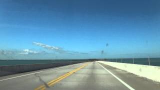 20141029 フロリダキーズ Florida Keys 9：U S Route 1：Oversea Hwy：キーラーゴ Key Largo → キーウェスト Key West