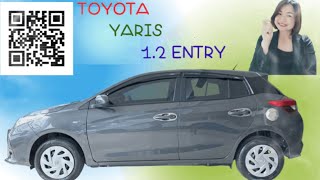 [รีวิว] TOYOTA YARIS _โตโยต้า ยาริส 1.2 Entry ตัวเริ่มต้น สวย ประหยัด