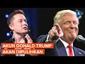 Elon Musk Akan Pulihkan Akun Donald Trump di Tengah Kontroversi yang Menimpa Twitter