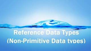 Lecture 6: Non-Primitive data types or Reference data types in java for beginner(Hindi/Urdu)