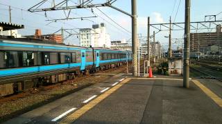 松山駅2000系回送列車発車