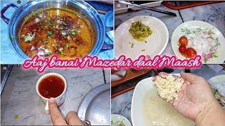 Aaj banai Mazedar daal Maash