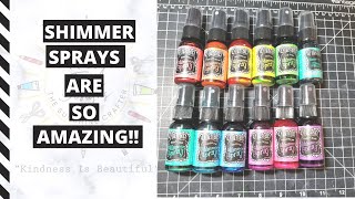 WOW SHIMMER SPRAYS! I'M IN LOVE!