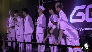 [FANCAM] 140824 GOT 7 1st Fan Event in Thailand at Paragon Bangkok