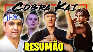 Cobra Kai (AS 6 TEMPORADAS): A História em 1 Vídeo!