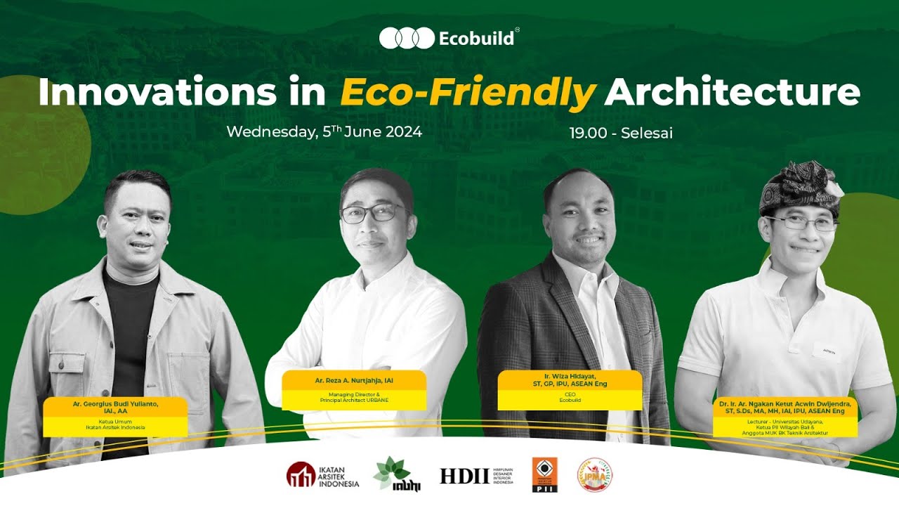 Ecobuild Webinar Series 2 Innovations In Eco Friendly Architecture