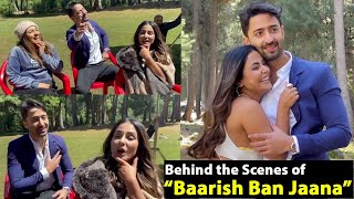 Hina Khan and Shaheer Sheikh Masti on sets of "Baarish Ban Jaana" | Behind the Scenes #vyrloriginals